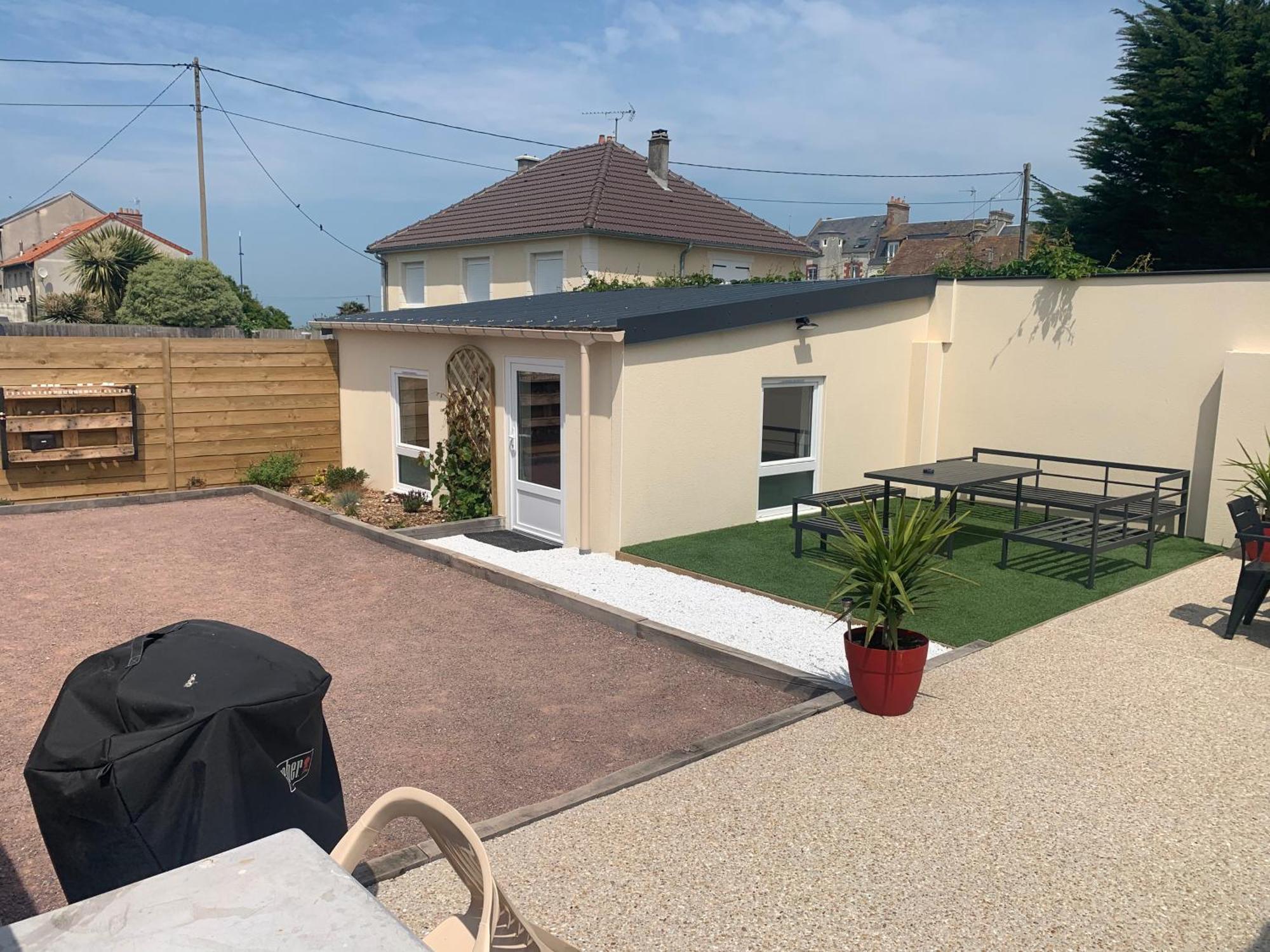 Maison Bord De Mer Chez Juju Grandcamp-Maisy Esterno foto